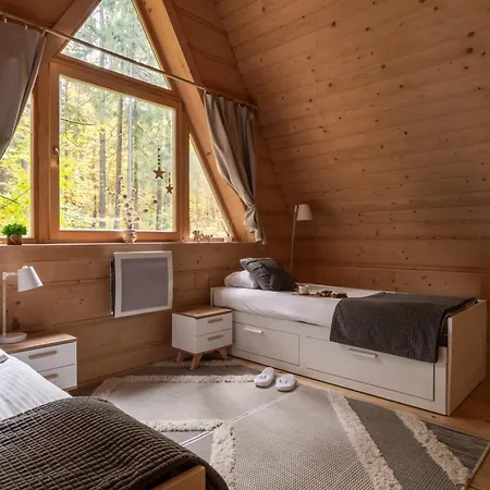Alpehytte Z Prywatnym Jacuzzi I Ogrodem W Lesie - Pod Nosalem