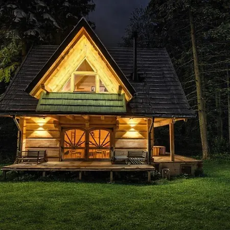 Z Prywatnym Jacuzzi I Ogrodem W Lesie - Pod Nosalem Alpstuga Zakopane